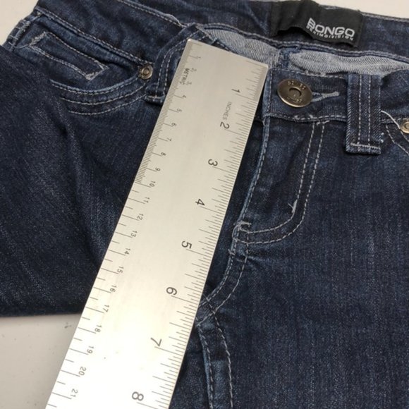LIKE NEW VINTAGE BONGO SKINNY JEANS 1/25x32 😎 - Picture 9 of 13